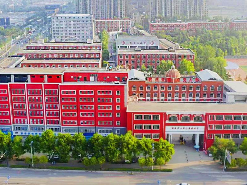 子洲校园鸟瞰图